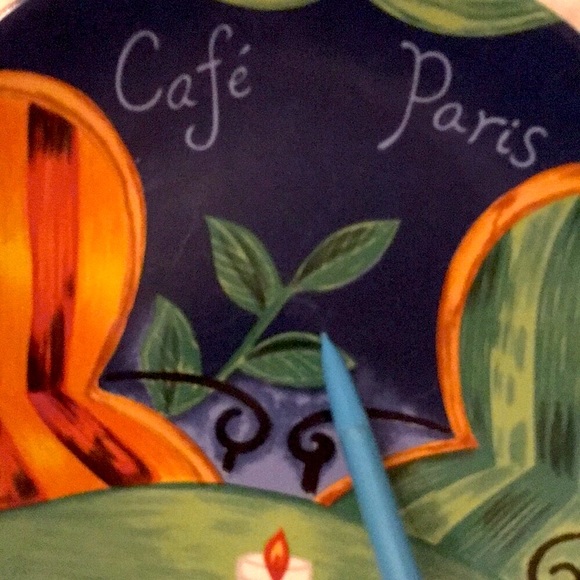 SANGO Cafe Paris (Bundle of 2) Salad Plate and Saucer - Vintage 1994 - Picture 9 of 15